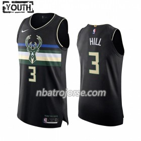 Barn Milwaukee Bucks Tröja George Hill 3 2019-20 Nike Statement Edition Swingman